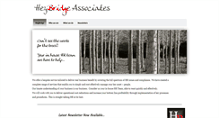 Desktop Screenshot of heybridgeassociates.co.uk