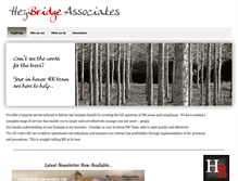 Tablet Screenshot of heybridgeassociates.co.uk